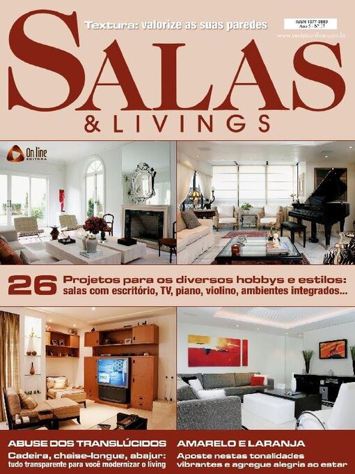 Title details for Salas & Livings by Online Editora - Available